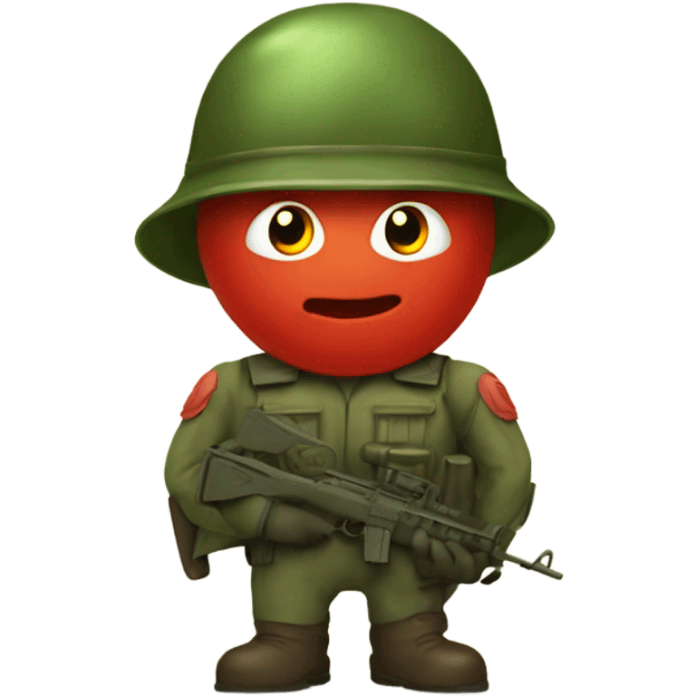 Tomato soilder emoji