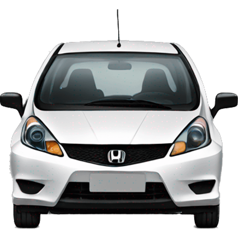 2013 black honda jazz emoji