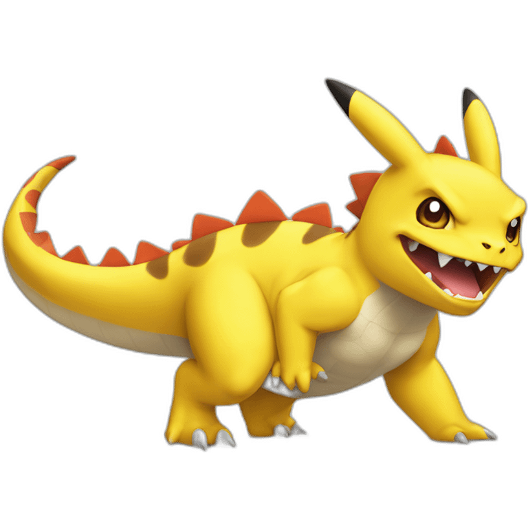 pokemon-pikachu-dinosaur emoji