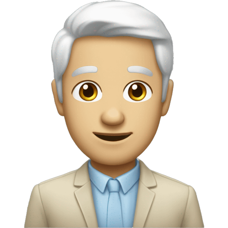 Брюнетка с голубыми глазами  emoji