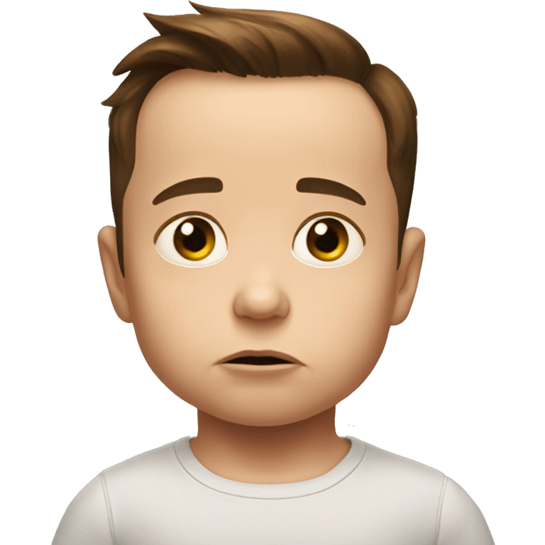 elon musk sad baby emoji