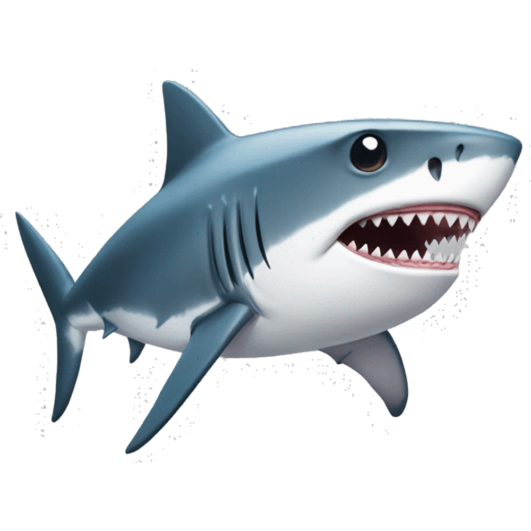 Shark and emoji