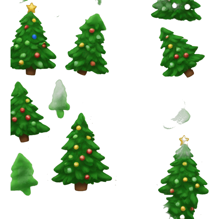 Christmas tree emoji