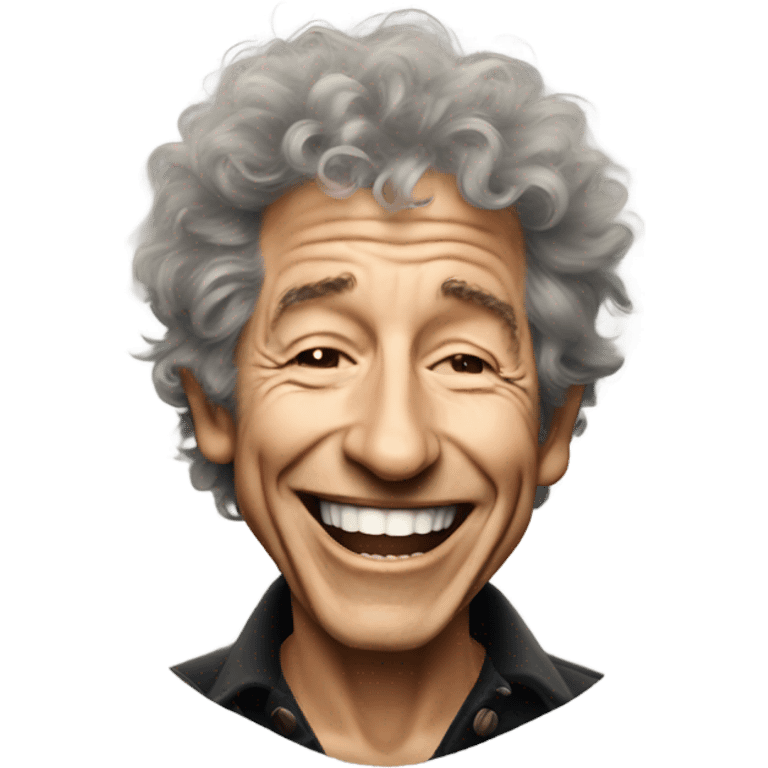 bob dylan laughing emoji