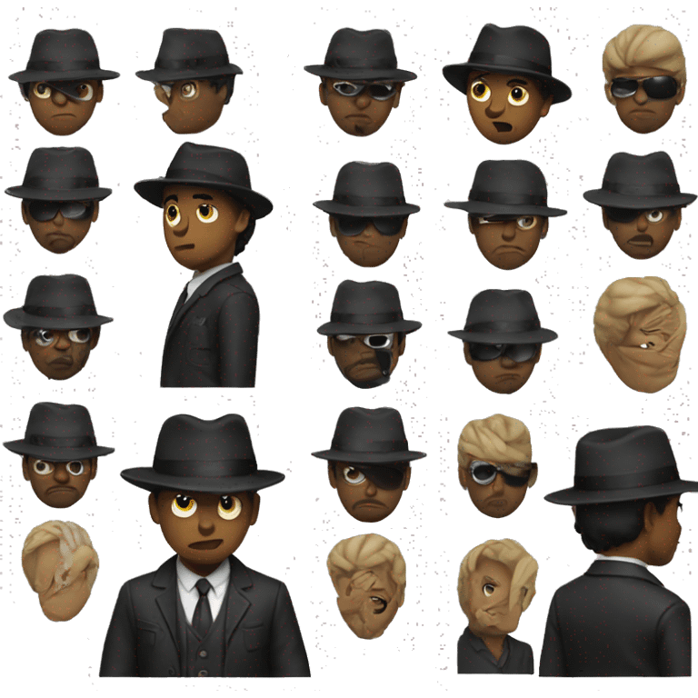 Gangster  emoji