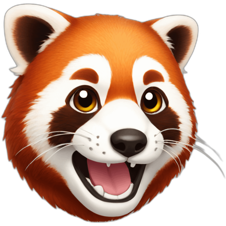 Red panda emoji