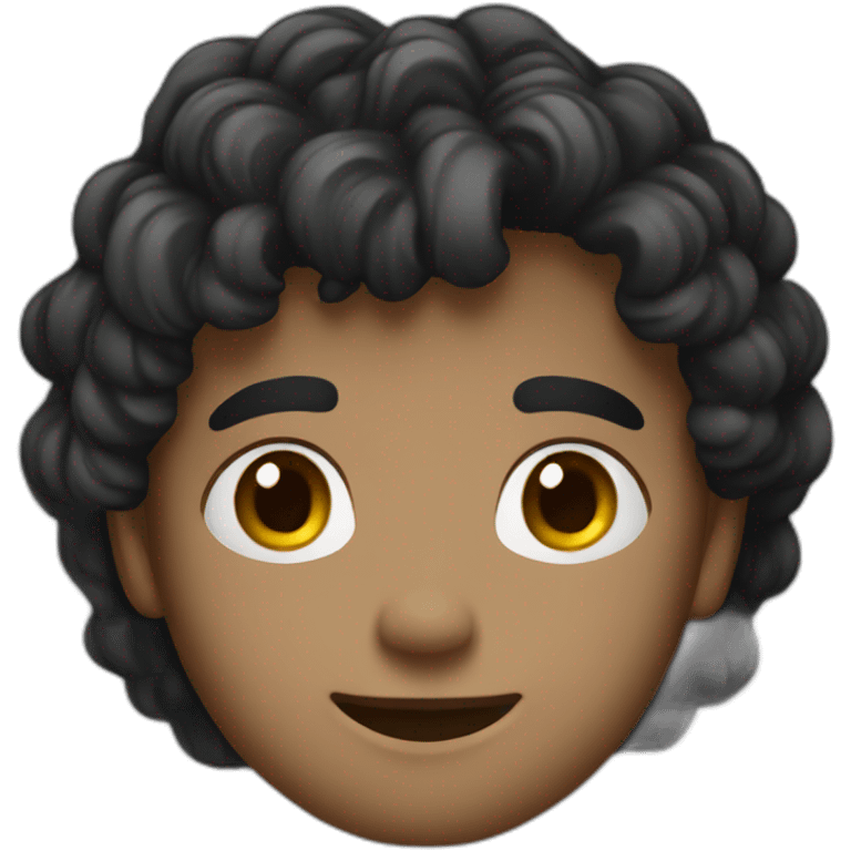 Young Peter darkish from bible emoji