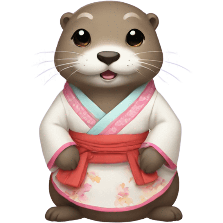 an Hanbok otter emoji