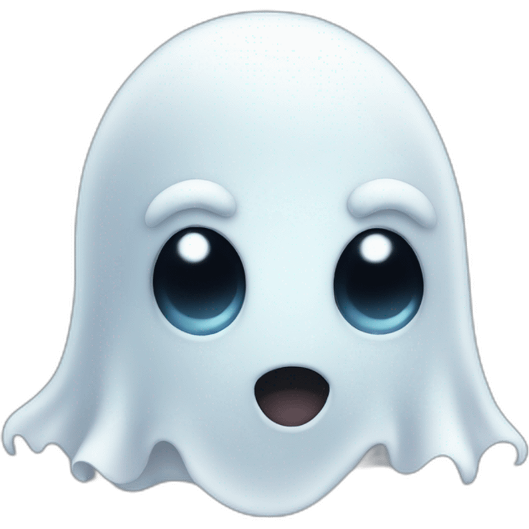 Cute ghost emoji