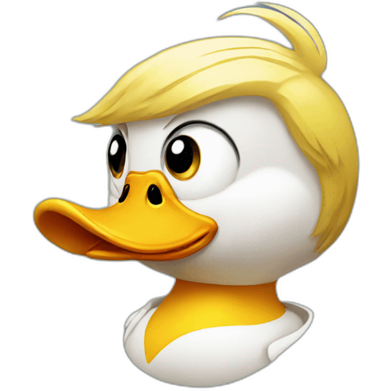 Donald Trump duck emoji