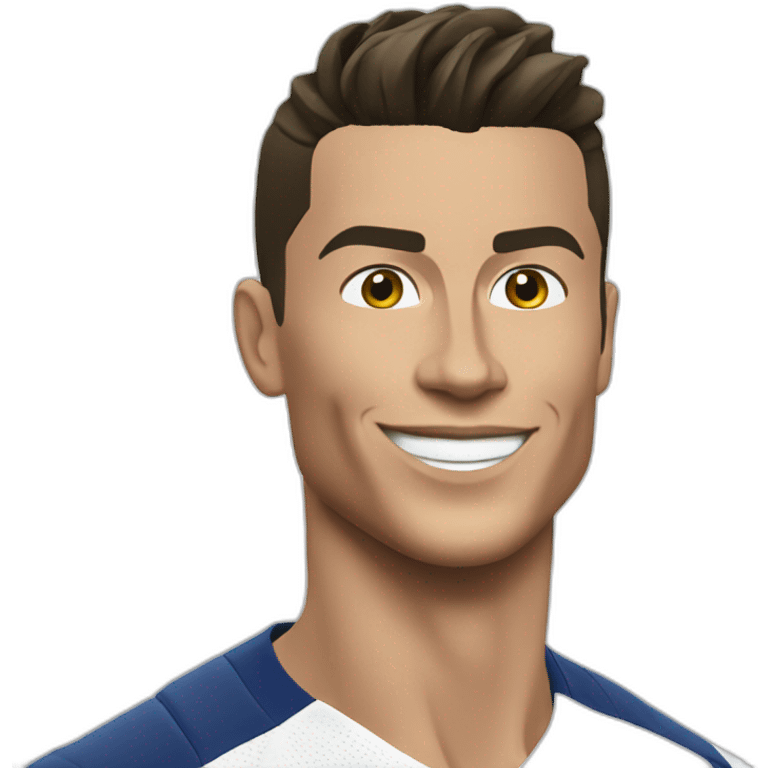 Cristiano Ronaldo une interview  emoji