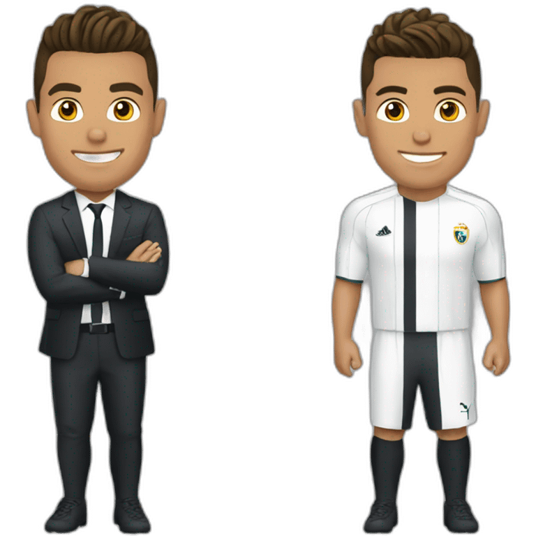 cristiando ronaldo and ishowspeed emoji