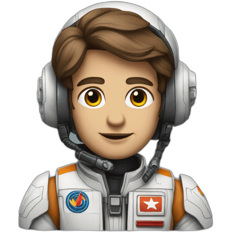 un xwing piloter par macron emoji