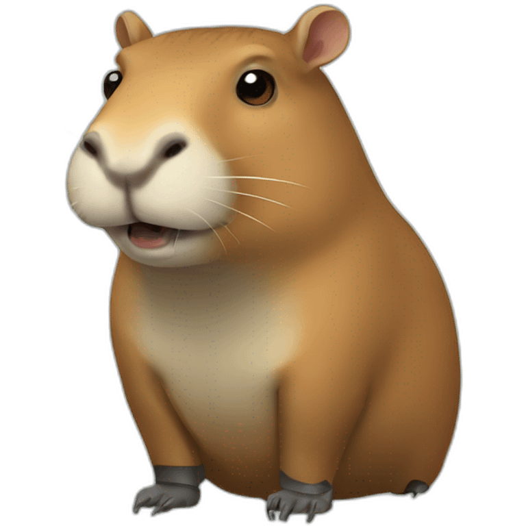 robot capybara emoji