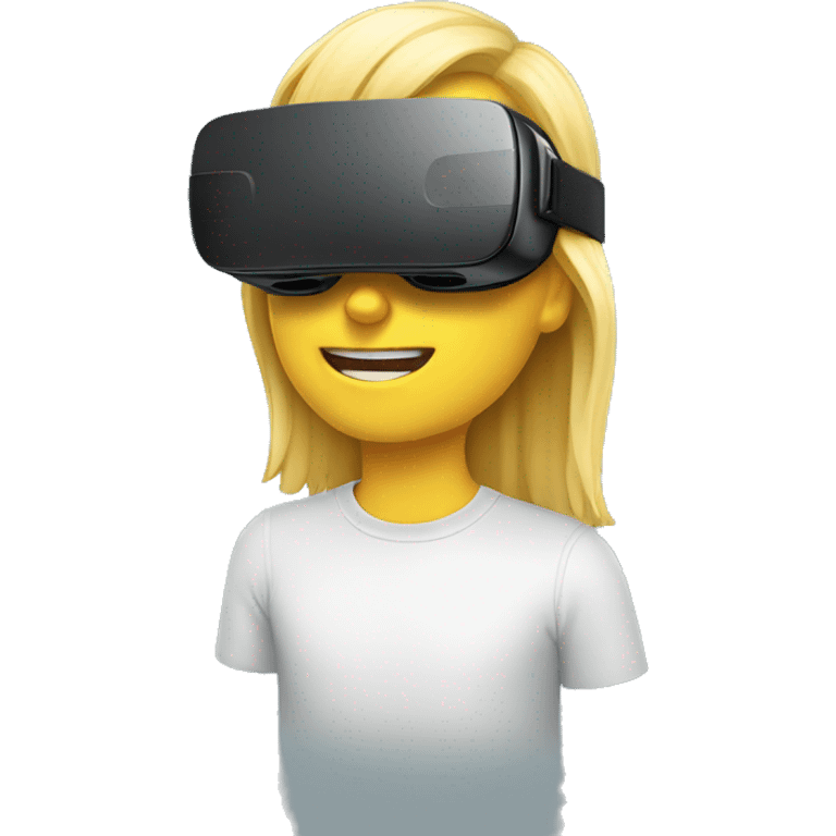 VR headset emoji