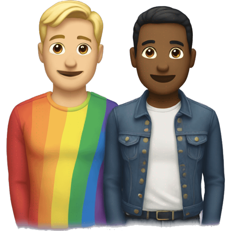 Gay couple emoji