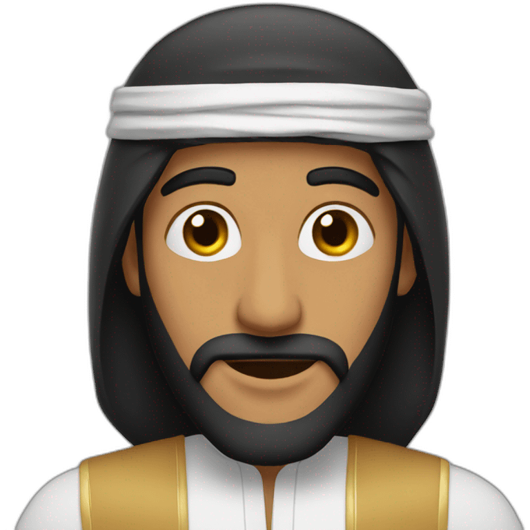 Homme arabe emoji