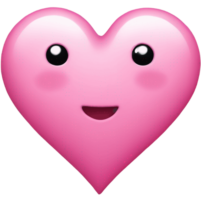 Pink heart emoji