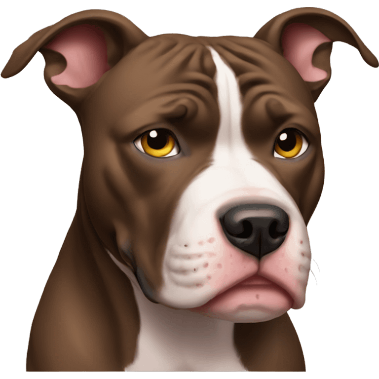 Pitbull mad emoji