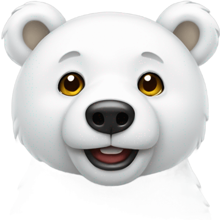 little White bear emoji