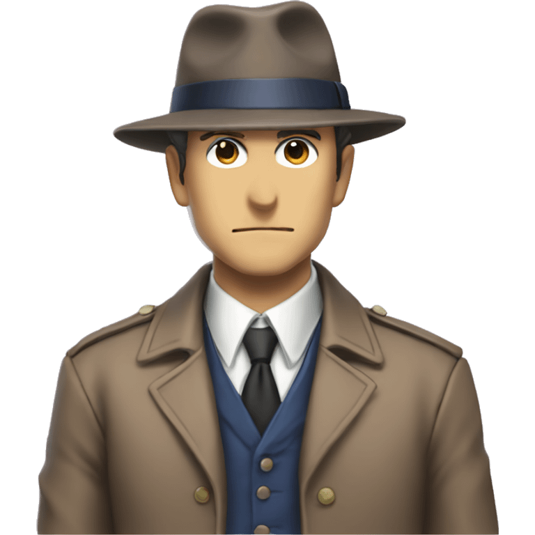 Detective Dick Gumsh Ace Attorney emoji