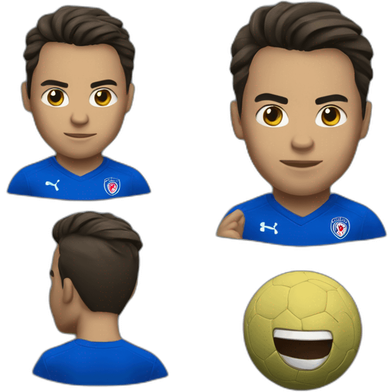 SOCCER PLAYER CRUZ AZUL emoji