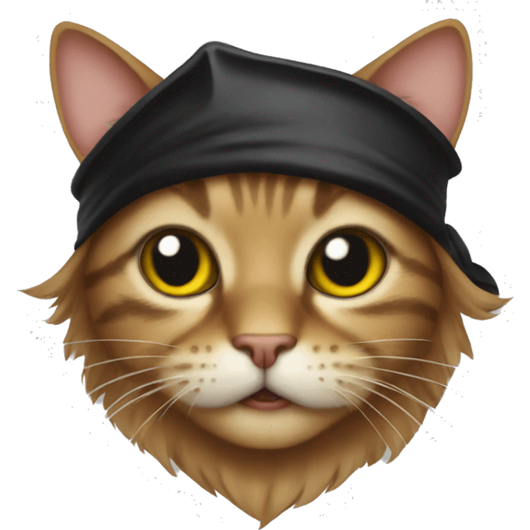 Pirate cat emoji