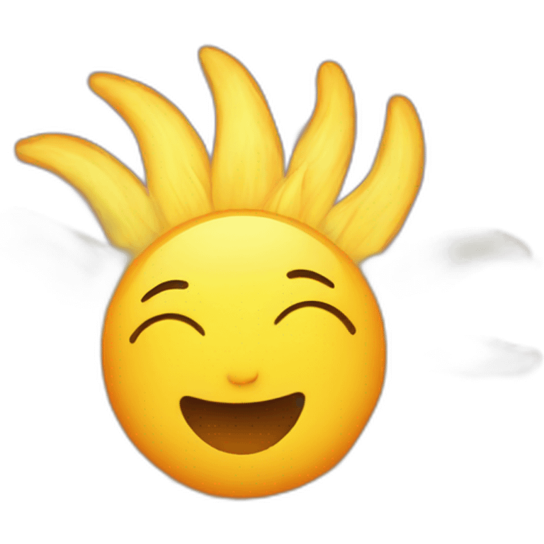 sun happy emoji