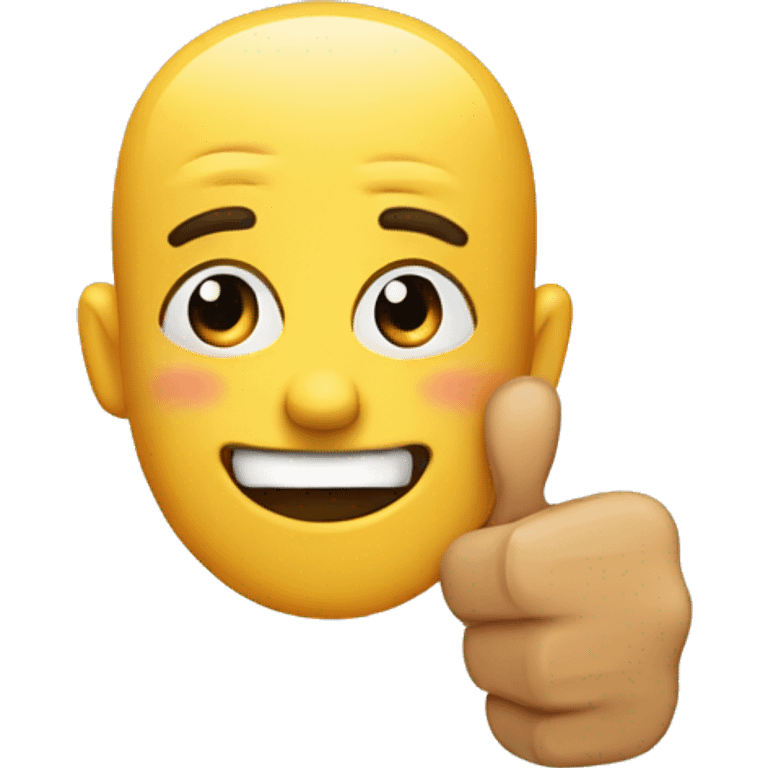 tired thumbs up emoji