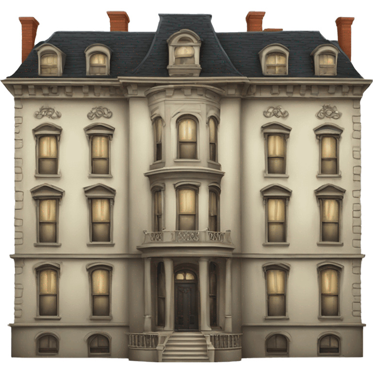 Expensive pre-Victorian very large Mansion hotel haunting  emoji