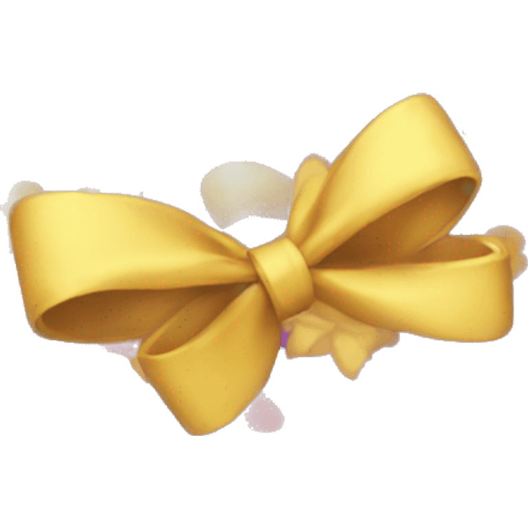 Aesthetic bow emoji