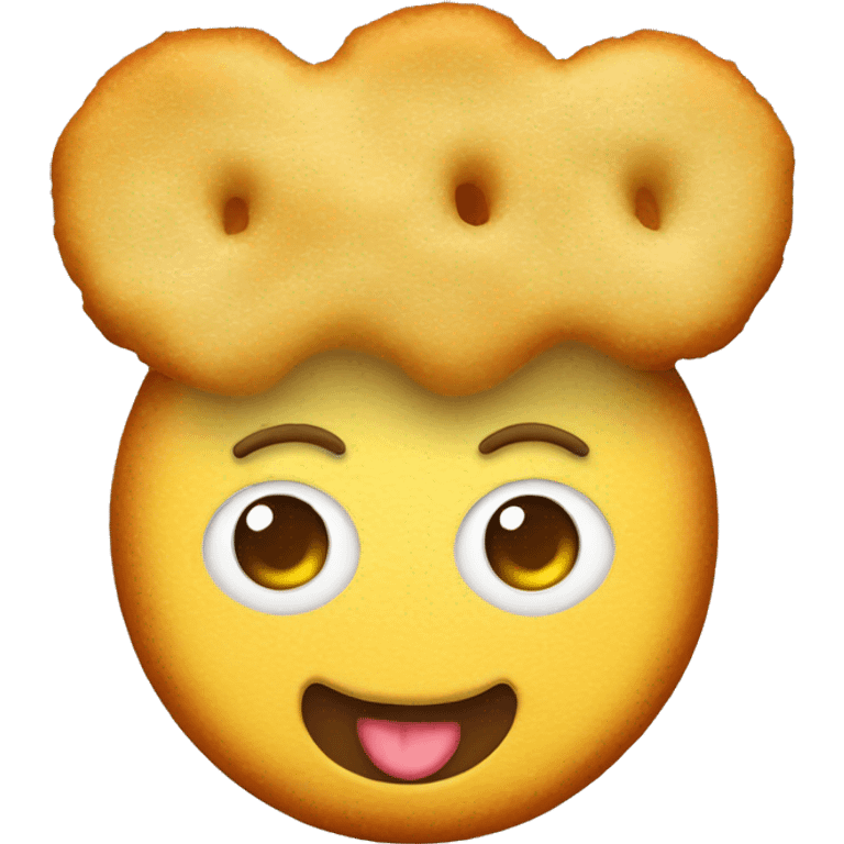 Schnitzel Pommeshaare emoji