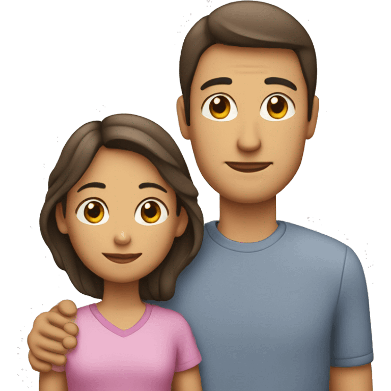 familia mujer, padre e hijo emoji