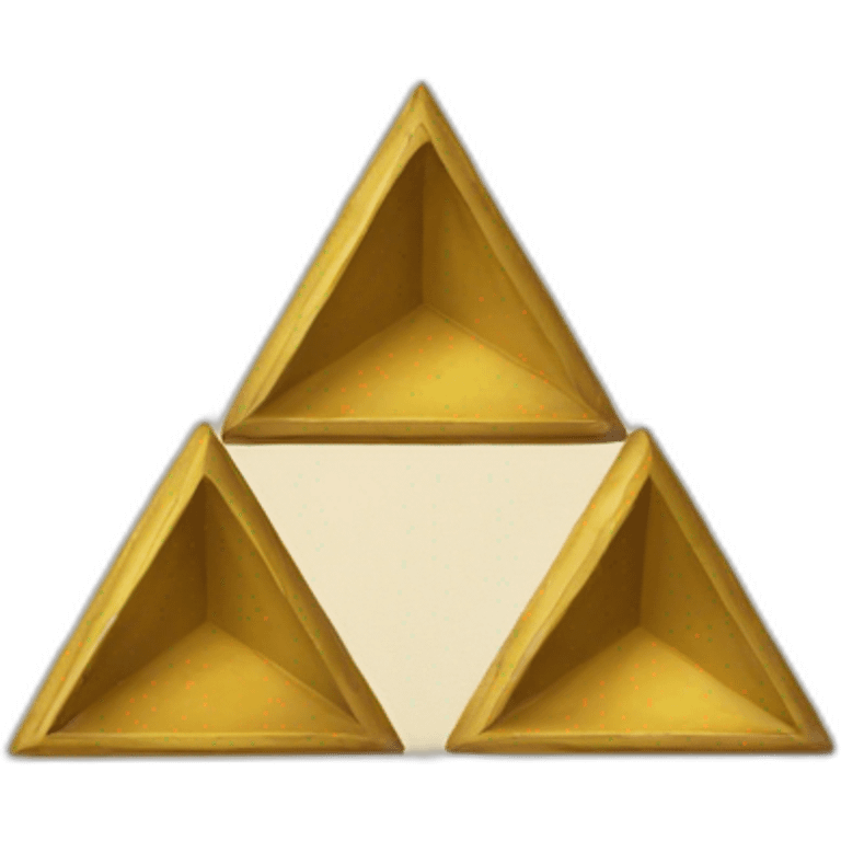 The triforce emoji