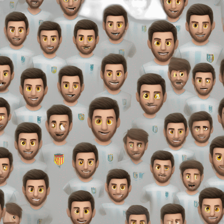 Messi coupe du monde 2022 emoji