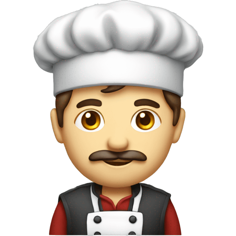 scotsman dressed a chef emoji