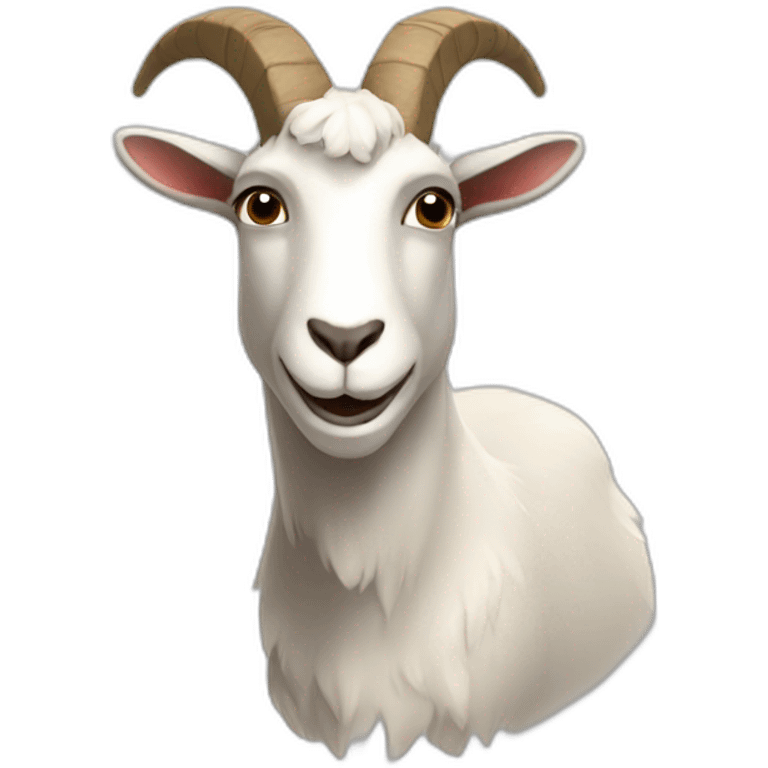 Le goat emoji