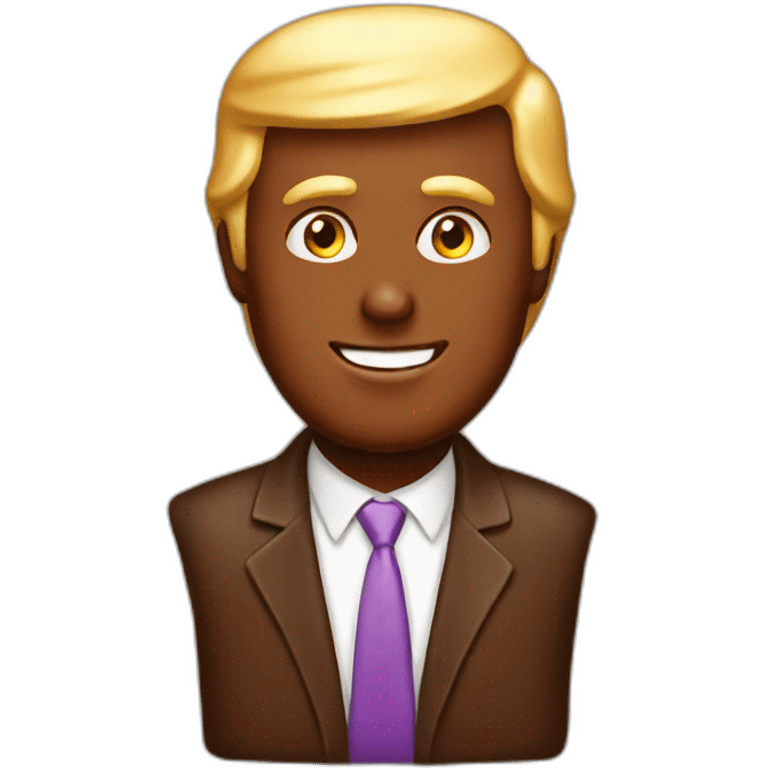 chocolate trump emoji