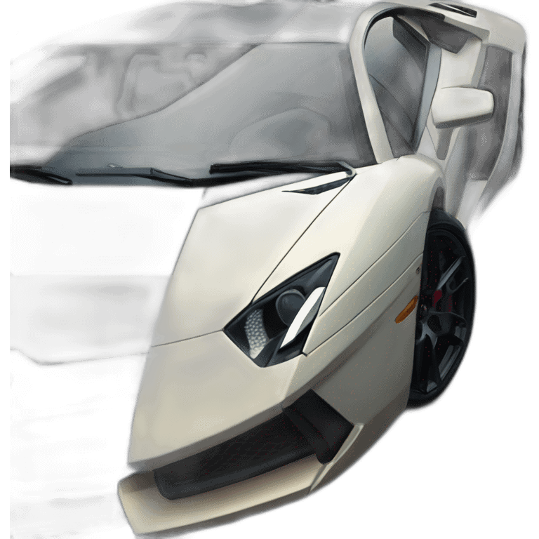 lamborgini aventador emoji