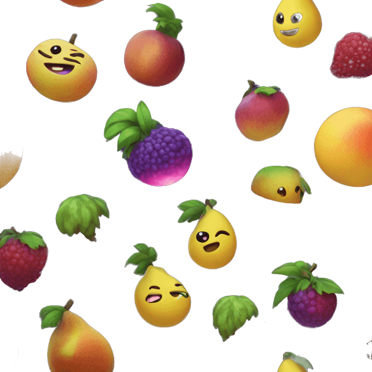 Fruit planet galaxy  emoji