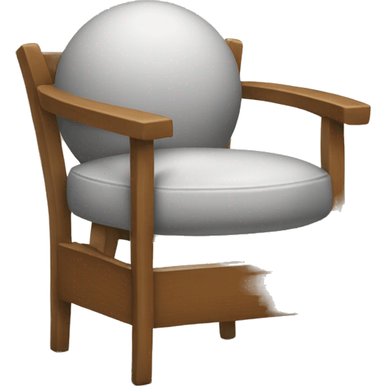 chair ball game emoji