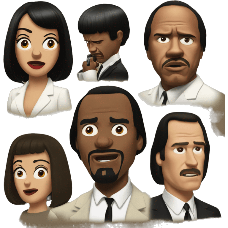 pulp fiction meme emoji