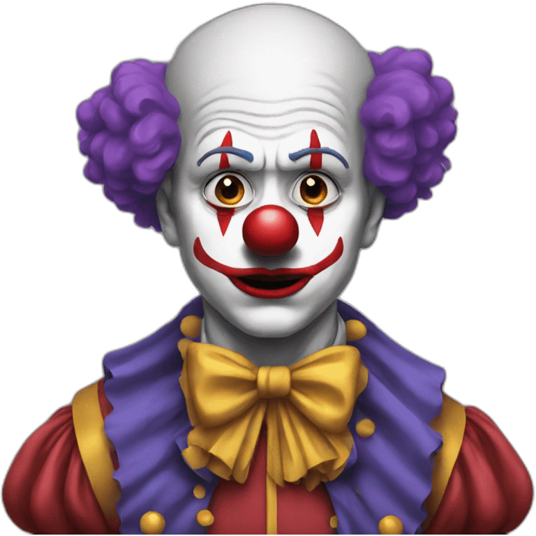 sad clown emoji