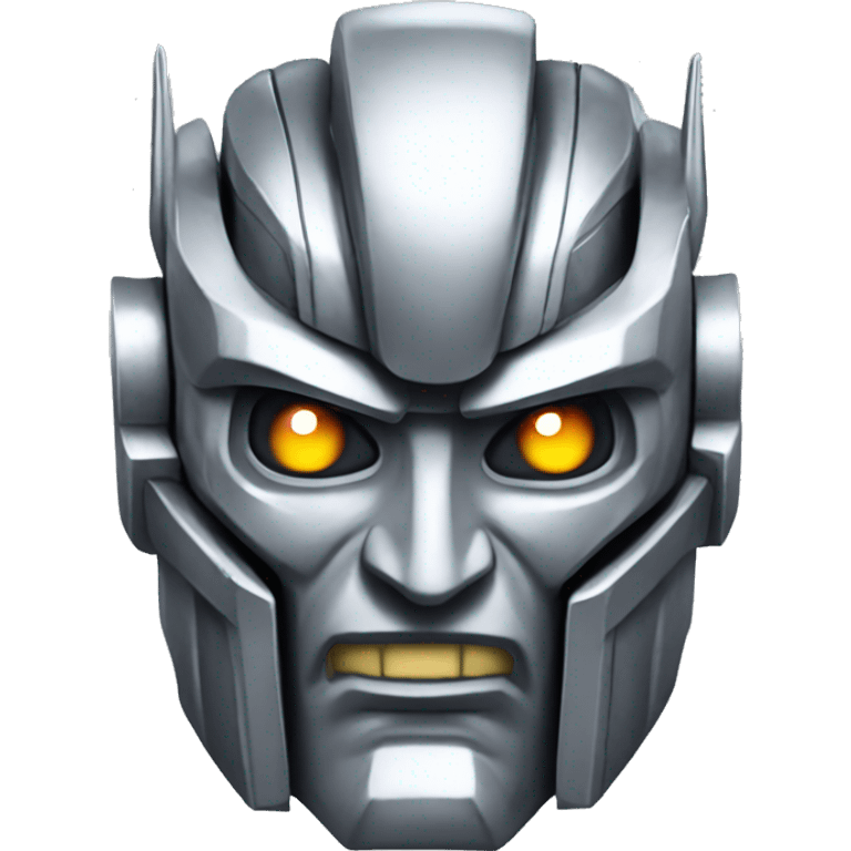 silver evil transformer emoji