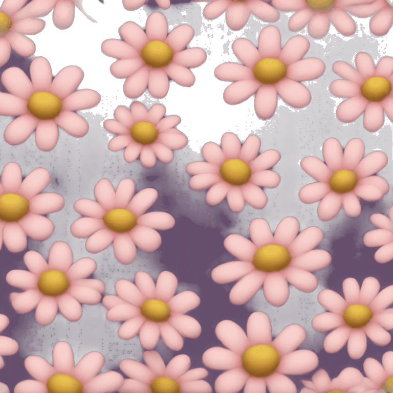 Aesthetic flower emoji