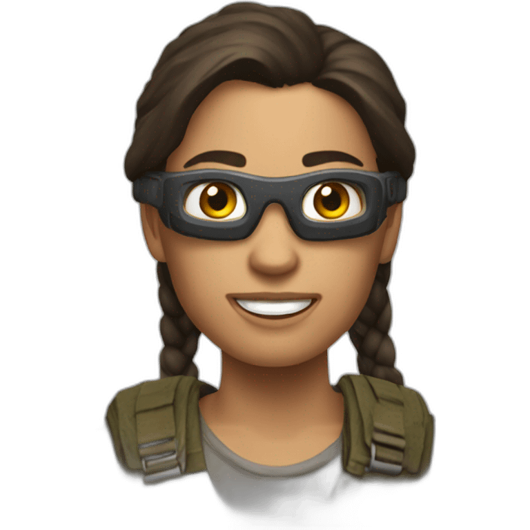 Tom raider emoji