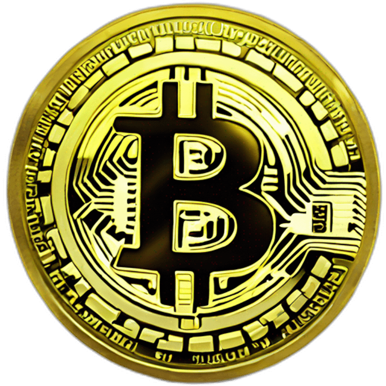 Bitcoin coin emoji