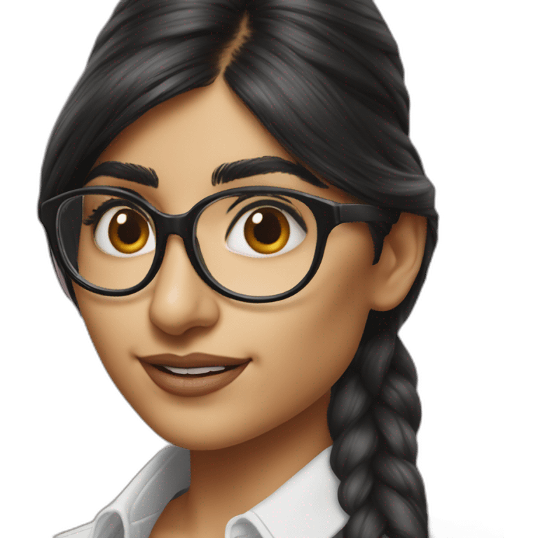 hyper realistic mia khalifa emoji