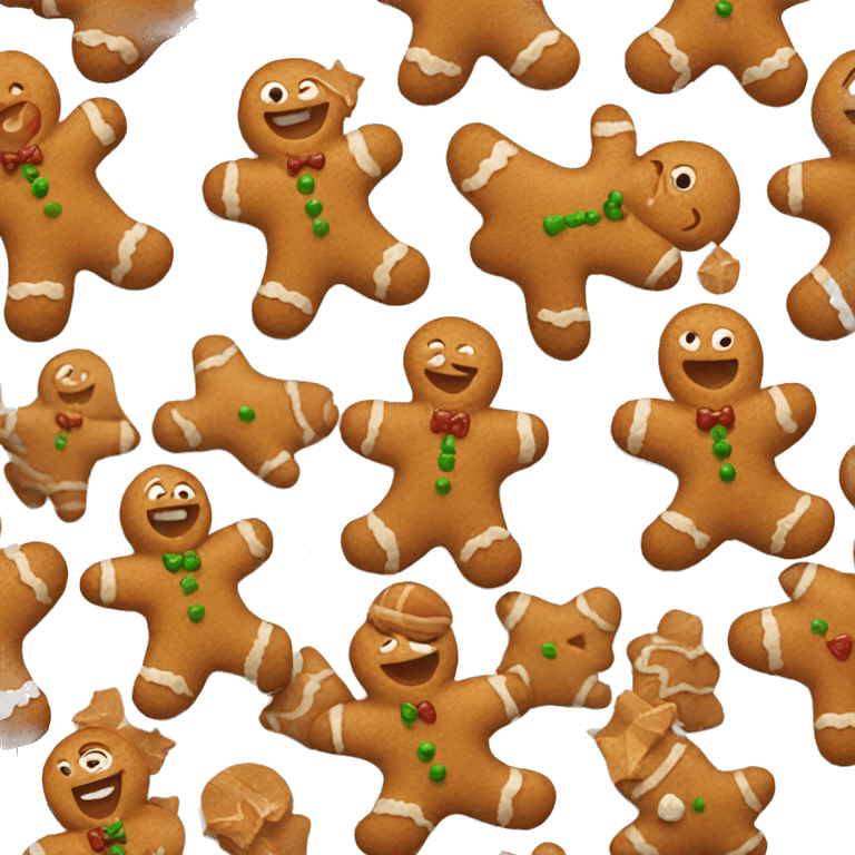 Ginger bread man emoji