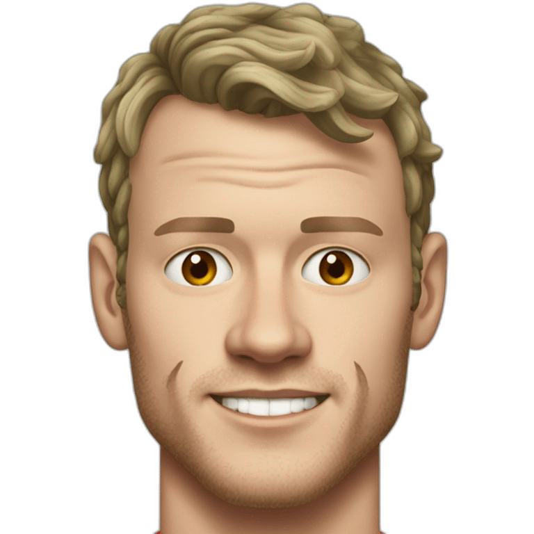 Jonathan Toews as a beach bum emoji